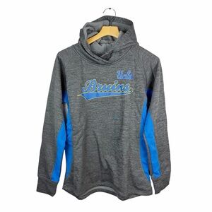 UCLA Bruins Hoodie Sweatshirt Pullover Gray Blue Size XL
